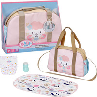ZAPF Creation BABY born Changing Bag Flower, Accesorios para muñecas BABY born Changing Bag Flower, Bolsa de pañales para muñecas, 3 año(s)