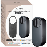 Aqara Cerradura inteligente U200 Lite, cerradura electrónica de la puerta negro