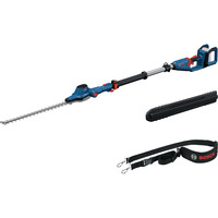 Bosch Tijera de setos telescópica inalámbrica GHE 18V-50 TP Professional solo, 18 Voltios, Cortasetos azul
