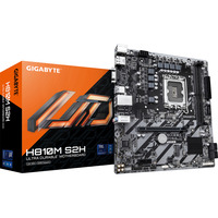 GIGABYTE H810M S2H Placa base - Procesadores Intel Core Ultra (Serie 2), VRM de 4+1+2 fases, hasta 6400 MHz DDR5, 1xPCIe 4.0 M.2, LAN 1GbE, USB 3.2 Gen 1 VRM de 4+1+2 fases, hasta 6400 MHz DDR5, 1xPCIe 4.0 M.2, LAN 1GbE, USB 3.2 Gen 1, Intel, LGA 1851 (Socket V1), Intel Core Ultra (Series 2), LGA 1851, DDR5-SDRAM, 128 GB