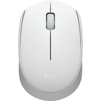 Logitech M171 Ratones, Ratón blanco, Ambidextro, Óptico, RF inalámbrico, Blanco