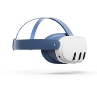 Meta Almohadilla y correa para auriculares Quest 3 (Elemental Blue), Conjunto azul