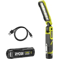 Ryobi Lámpara de obra recargable 4V RLI4-120G, Linterna 