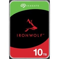 Seagate IronWolf ST10000VN000 disco duro interno 10 TB 7200 RPM 256 MB 3.5" Serial ATA III, Unidad de disco duro 10 TB, 7200 RPM, 256 MB, 3.5", Serial ATA III