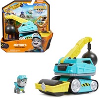 Spin Master RUBBLE & CREW - Pack Tractor Demolición y Figura Motor - Patrulla Canina Juguetes - 6069659 - Juguetes Niños 3 años + - Regalo Niño 3 años +, Vehículo de juguete Rubble & Crew - Pack Tractor Demolición y Figura Motor - Patrulla Canina Juguetes - 6069659 - Juguetes Niños 3 años + - Regalo Niño 3 años +, Grúa con bola de demolición, 3 año(s), Plástico, Negro, Azul, Amarillo
