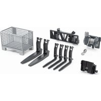 bruder Accesorios paleta de rejilla cabrestante cargador frontal, Adaptador Minorista