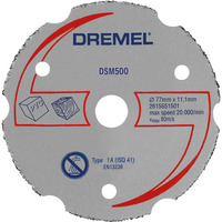Dremel DSM20 disco de corte de carburo multiusos (DSM500), Hoja 