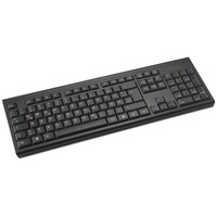 Kensington Teclado inalámbrico KB150 EQ, ES negro, ES, Completo (100%), Inalámbrico, RF inalámbrico, Interruptor de membrana, QWERTZ, Negro