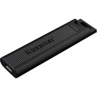 Kingston DataTraveler 512GB Max 1000R/900W USB 3.2 Gen 2, Lápiz USB negro, 512 GB, USB Tipo C, 3.2 Gen 2 (3.1 Gen 2), 1000 MB/s, Deslizar, Negro