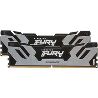 Kingston FURY FURY 32 GB 6400 MT/s DDR5 CL32 DIMM (Kits de 2) Renegade Silver, Memoria RAM negro/Plateado, 32 GB, 2 x 16 GB, DDR5, 288-pin DIMM