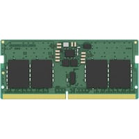 Kingston ValueRAM módulo de memoria 8 GB 1 x 8 GB DDR5 6400 MT/s, Memoria RAM verde, 8 GB, 1 x 8 GB, DDR5, 262-pin SO-DIMM