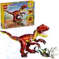 LEGO Creator 3 en 1 Dinosaurio Salvaje, Juegos de construcción 