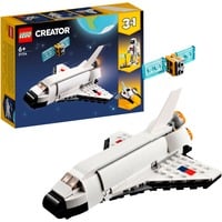 LEGO Creator 3-in-1 Lanzadera Espacial, Juegos de construcción Juego de construcción, 6 año(s), Plástico, 144 pieza(s), 209 g