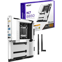 NZXT N7 B850 White, Placa base 