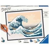 Ravensburger CreArt ART Collection - La Gran Ola (Hokusai), Pintura 
