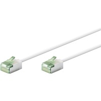 goobay Cable de parche ultraflexible Cat.8.1 slim, U/FTP blanco