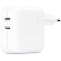 Apple 35W Dual USB-C Power Adapter, Cargador blanco