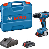 Bosch Atornillador inalámbrico GSR 18V-65 Professional, 18 Voltios, Taladro/destornillador azul