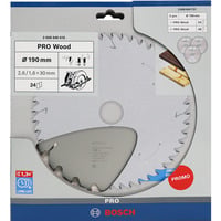 Bosch PRO Wood Hoja de sierra circular 190 mm 