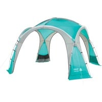 Coleman Event Dome Shelter L, 3,65 x 3,65m, Pabellón celeste/Gris