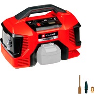 EINHELL Compresor de batería Power X-Change PRESSITO 18/21, 18 Voltios rojo/Negro