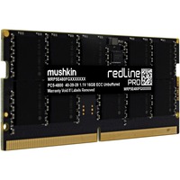 Mushkin SO-DIMM 16 GB DDR5-4800, Memoria RAM negro