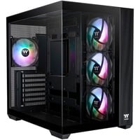 Thermaltake View 380 TG ARGB, Cajas de torre negro