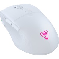 Turtle Beach Pure Air ratón Juego mano derecha RF Wireless + Bluetooth Óptico 26000 DPI, Ratones para gaming blanco, mano derecha, Óptico, RF Wireless + Bluetooth, 26000 DPI, Translúcido, Blanco