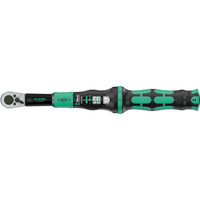 Wera Click-Torque Lock A 6, 05075691001, Llave de torsión negro/Verde