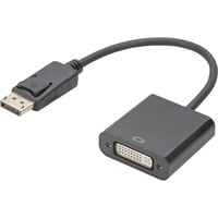 Digitus Adaptador / convertidor de DisplayPort a DVI negro
