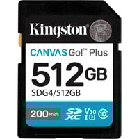 Kingston SDG4/512GB, Tarjeta de memoria negro
