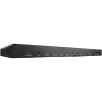 Lindy Divisor HDMI 18G de 8 Puertos, Splitter HDMI negro