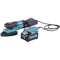 Makita Lijadora delta inalámbrica BO006CGZ XGT, 40 voltios azul/Negro