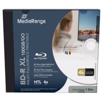 MediaRange BD-R XL 100GB, Discos Blu-ray vírgenes 