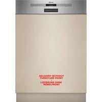 Neff S145HTS04E lavavajillas Semi integrado 13 cubiertos acero fino cepillado, Semi integrado, Tamaño completo (60 cm), Acero inoxidable, Botones, 1,75 m, 1,65 m