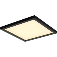 Philips White Ambiance Aurelle lámpara de panel cuadrada, Luz de LED negro