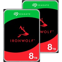 Seagate IronWolf NAS 2 x 8 TB Bundle, Unidad de disco duro 