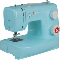 Singer Simple 3223G Máquina de coser semiautomática verde, Turquesa, Máquina de coser semiautomática, Costura, Paso 4, Giratorio, Zigzag