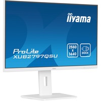 iiyama ProLite XUB2797QSU-W2 pantalla para PC 68,6 cm (27") 2560 x 1440 Pixeles Quad HD LED Blanco, Monitor LED blanco (mate), 68,6 cm (27"), 2560 x 1440 Pixeles, Quad HD, LED, 1 ms, Blanco