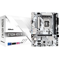ASRock B760M-HDV/M.2 WHITE, Placa base blanco