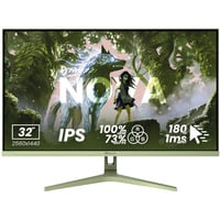 Arozzi Nova 32T2K180, Monitor de gaming verde