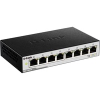 D-Link DGS-1100-08V2 Gestionado L2 Gigabit Ethernet (10/100/1000) Negro, Interruptor/Conmutador Gestionado, L2, Gigabit Ethernet (10/100/1000)