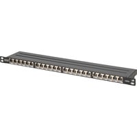 Digitus DN-91624S-SL-EA, Patch Panel negro