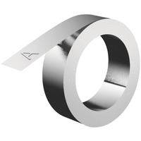 Dymo Rhino etiquetas de aluminio para estampado | 12 mm x 3,65 m | Autoadhesivas | Compatibles con la estampadora Rhino M1011 | Resistentes a la intemperie | Ideales para bricolaje y construcción, Cinta de escritura 65 m | Autoadhesivas | Compatibles con la estampadora Rhino M1011 | Resistentes a la intemperie | Ideales para bricolaje y construcción, Aluminio, 10 pieza(s), 60 mm, 143 mm, 55 mm, 292 g