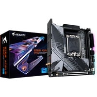 GIGABYTE B760I AORUS PRO Placa base - Soporta CPUs Intel Core de 14ª generación, VRM digital de 8+1+1 fases, hasta 8000MHz DDR5 (OC), 2xPCIe 4.0 M.2, Wi-Fi 6E, LAN de 2.5GbE, USB 3.2 Gen 2 gris, VRM digital de 8+1+1 fases, hasta 8000MHz DDR5 (OC), 2xPCIe 4.0 M.2, Wi-Fi 6E, LAN de 2.5GbE, USB 3.2 Gen 2, Intel, LGA 1700, Intel® Celeron®, Intel® Core™ i3, Intel® Core™ i5, Intel® Core™ i7, Intel® Core™ i9,..., LGA 1700, 96 GB, DDR5-SDRAM