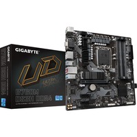 GIGABYTE B760M DS3H DDR4 Placa base - Soporta CPUs Intel Core de 14ª generación, VRM digital de 6+2+1 fases, hasta 5333MHz DDR4 (OC), 2xPCIe 4.0 M.2, LAN 2.5GbE, USB 3.2 Gen2 negro/Gris, VRM digital de 6+2+1 fases, hasta 5333MHz DDR4 (OC), 2xPCIe 4.0 M.2, LAN 2.5GbE, USB 3.2 Gen2, Intel, LGA 1700, Intel® Celeron®, Intel® Core™ i3, Intel® Core™ i5, Intel® Core™ i7, Intel® Core™ i9,..., LGA 1700, 128 GB, DDR4-SDRAM