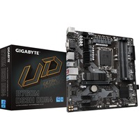 GIGABYTE B760M DS3H DDR4, Placa base negro/Gris