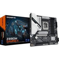 GIGABYTE Placa base Z890M GAMING X - Compatible con procesadores Intel Core Ultra (Serie 2), 8+1+2 fases VRM, hasta 8800MHz DDR5 (OC), 1xPCIe 5.0 + 2xPCIe 4.0, LAN 2.5GbE, USB 3.2 Gen 1 8+1+2 fases VRM, hasta 8800MHz DDR5 (OC), 1xPCIe 5.0 + 2xPCIe 4.0, LAN 2.5GbE, USB 3.2 Gen 1, Intel, LGA 1851 (Socket V1), Intel Core Ultra (Series 2), LGA 1851, 256 GB, DDR5-SDRAM