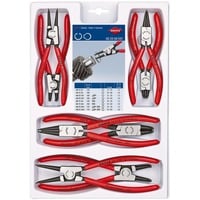 KNIPEX 00 20 04 V01, Set de pinzas rojo/Negro