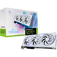 MSI GeForce RTX 5070 Ti 16G GAMING TRIO OC WHITE NVIDIA 16 GB GDDR7, Tarjeta gráfica blanco, GeForce RTX 5070 Ti, 16 GB, GDDR7, 256 bit, 7680 x 4320 Pixeles, PCI Express 5.0